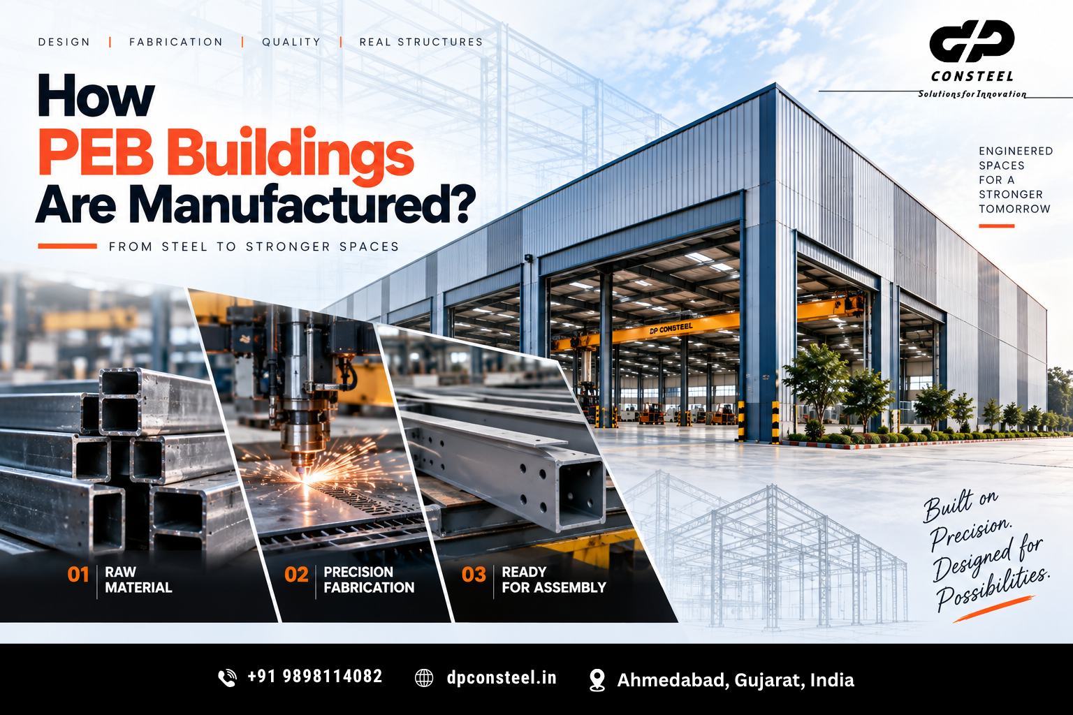 How PEB Buildings Are Manufactured